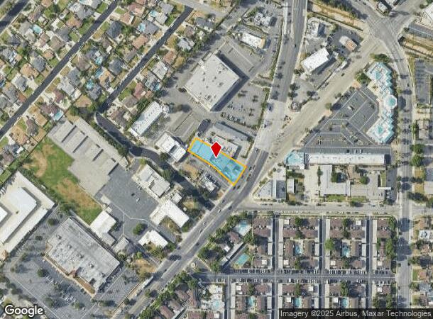  537 S Glendora Ave, West Covina, CA Parcel Map