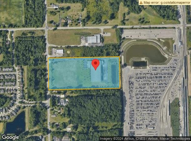  17275 Huron River Dr, New Boston, MI Parcel Map