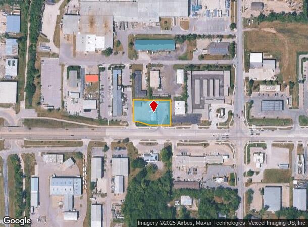  720 E 23Rd St, Lawrence, KS Parcel Map