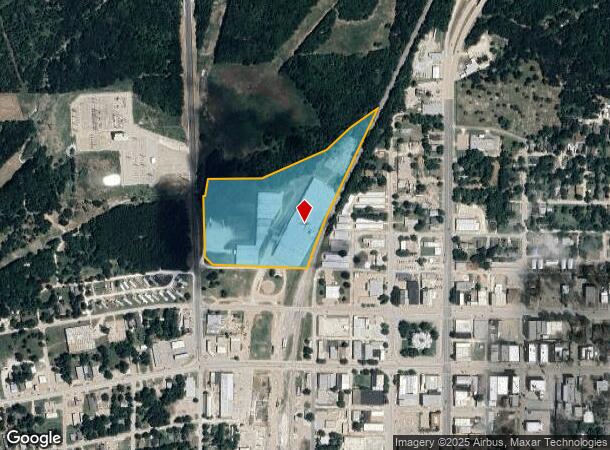 200 Fancher St, Hillsboro, TX Parcel Map