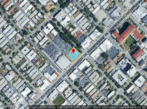 1317 Wilshire Blvd, Santa Monica, CA Parcel Map