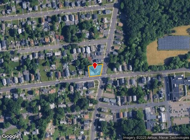 1500 Corbin Ave, New Britain, CT Parcel Map