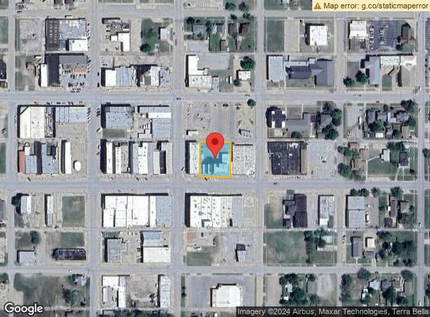  214 E Broadway St, Cushing, OK Parcel Map