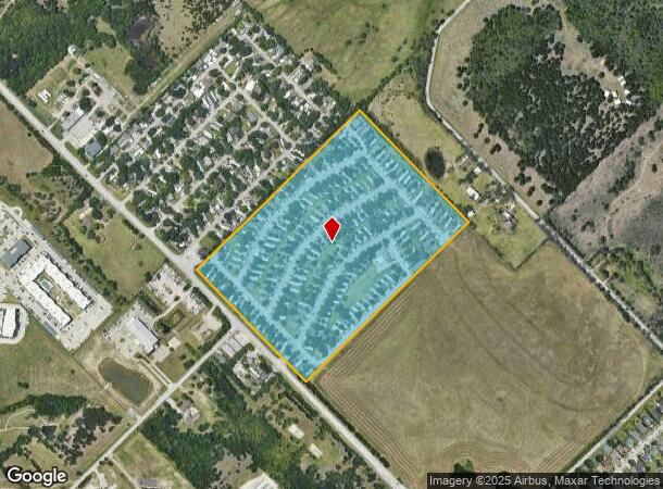 4641 Lasater Rd, Mesquite, TX Parcel Map
