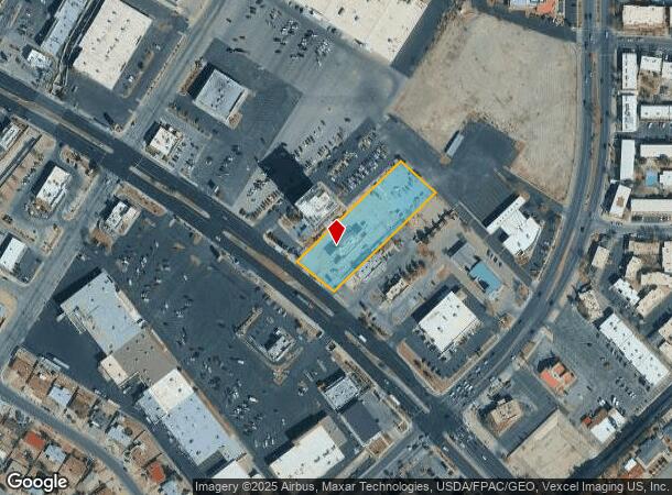 6004 N Mesa St, El Paso, TX Parcel Map