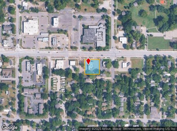  1107 W 6Th St, Lawrence, KS Parcel Map