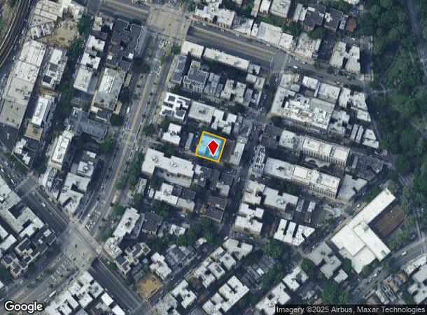 225 E 202Nd St, Bronx, NY Parcel Map