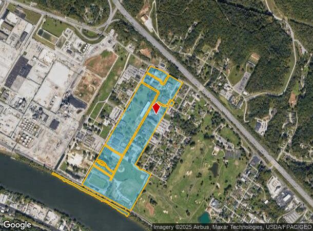  100 Barron Dr, Dunbar, WV Parcel Map