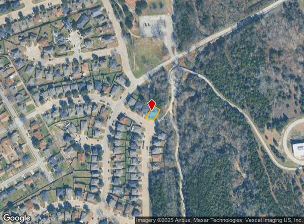 1715 Duet Dr, Dallas, TX Parcel Map