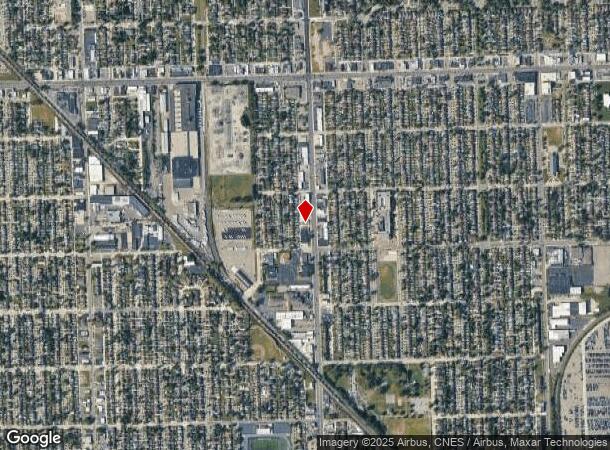 6621 Schaefer Rd, Dearborn, MI Parcel Map