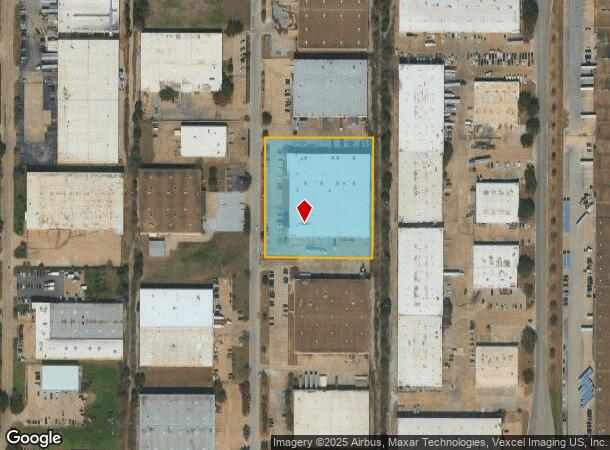  634 107Th St, Arlington, TX Parcel Map