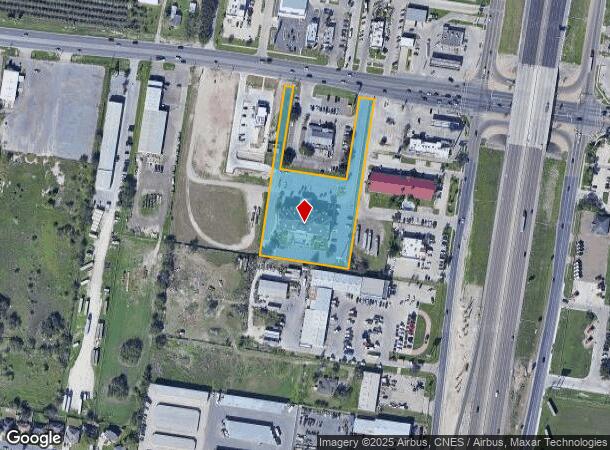  205 W Nolana Loop, Pharr, TX Parcel Map