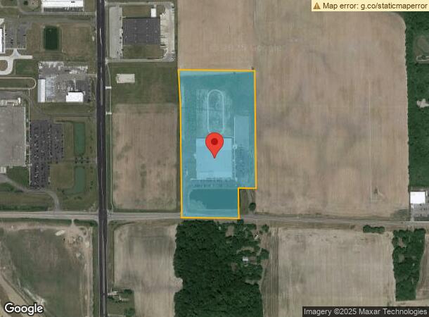  1400 W Fuson Rd, Muncie, IN Parcel Map