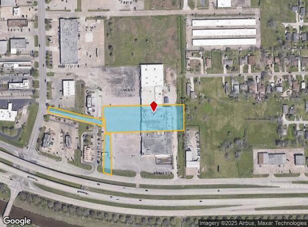 1033 Dixie Dr, Clute, TX Parcel Map