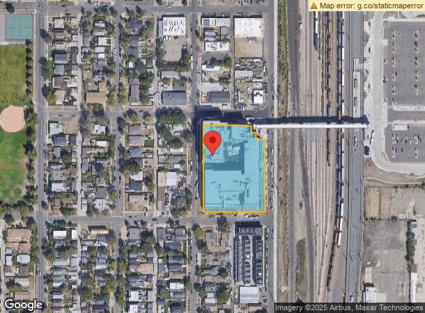  990 W 41St Ave, Denver, CO Parcel Map