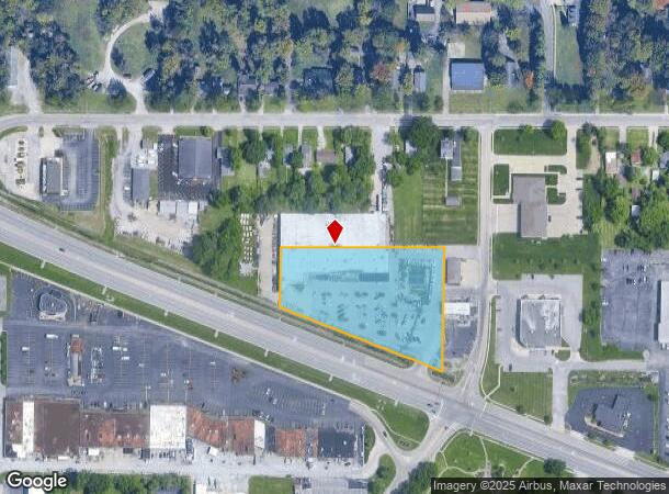 1702 W Main St, Carbondale, IL Parcel Map