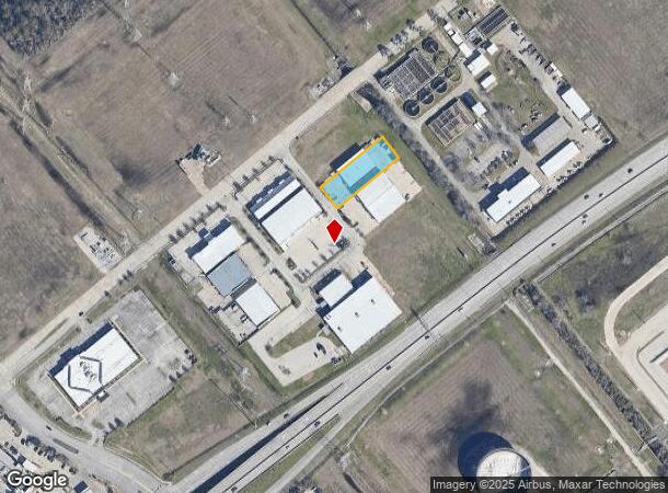  105 Magellan Cir, Webster, TX Parcel Map