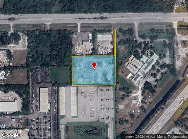  7268 Belvedere Rd, West Palm Beach, FL Parcel Map