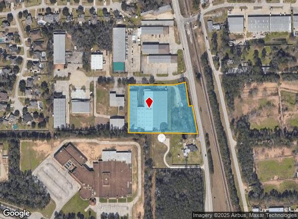 610 Todd St, Conroe, TX Parcel Map