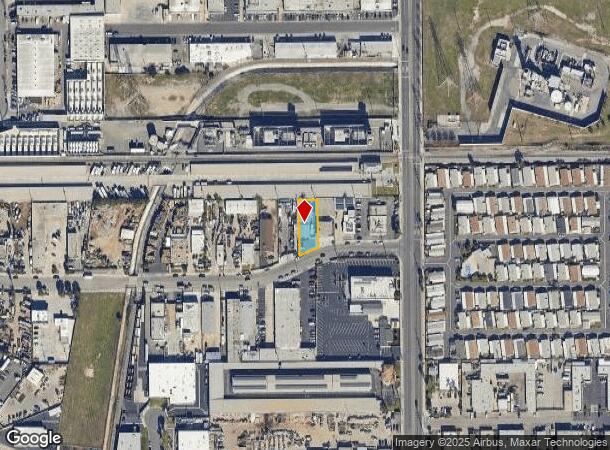  8411 Monroe Ave, Stanton, CA Parcel Map