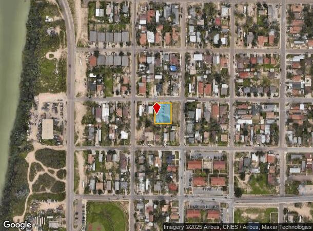  2407 Pierce St, Laredo, TX Parcel Map