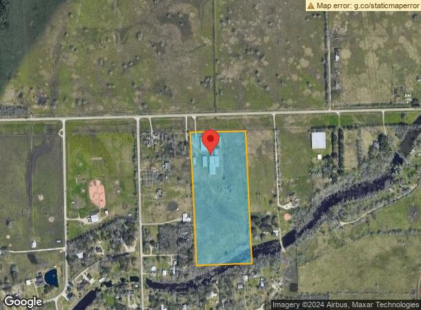  1421 County Road 223, Clute, TX Parcel Map