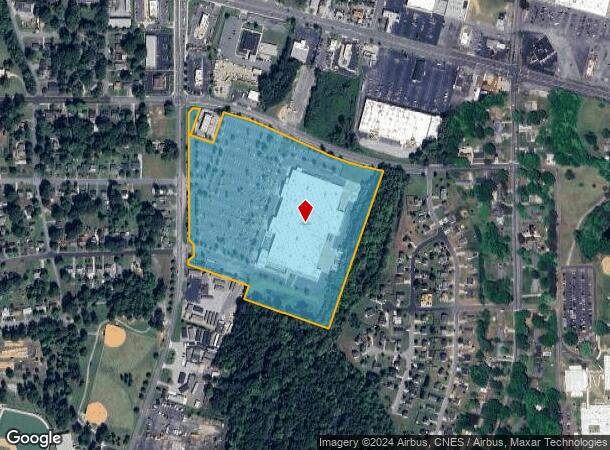  530 S Graham Hopedale Rd, Burlington, NC Parcel Map