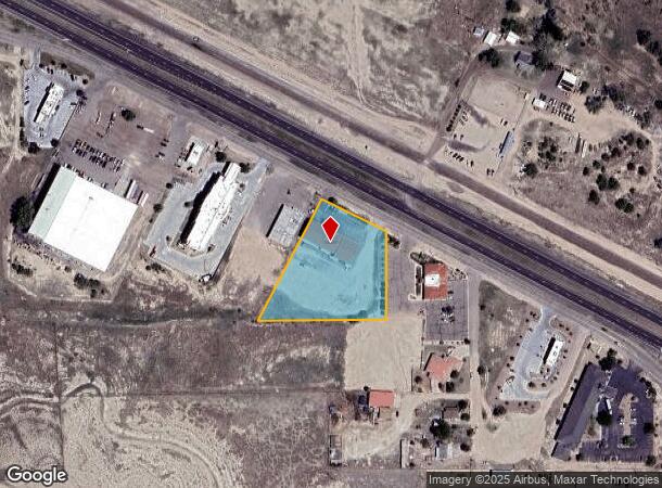  27884 Frontage Rd, La Junta, CO Parcel Map