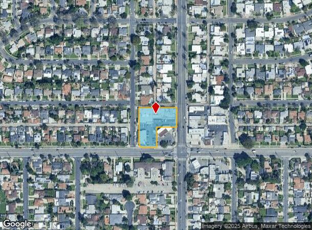  18115 Saticoy St, Reseda, CA Parcel Map