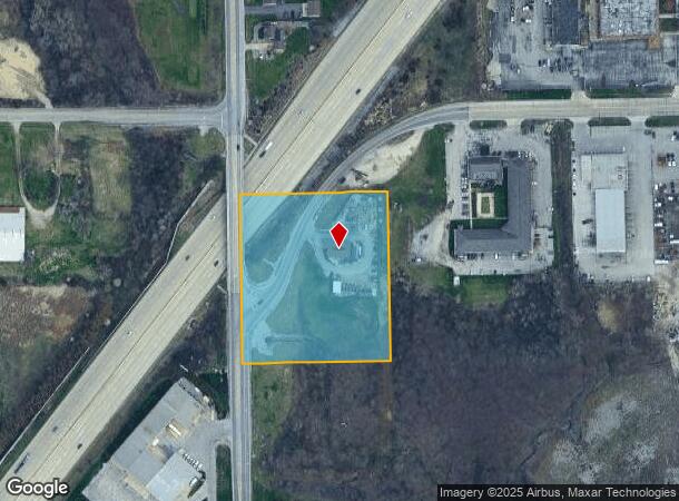 3721 W Coliseum Blvd, Fort Wayne, IN Parcel Map