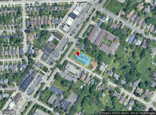  21440 Kelly Rd, Eastpointe, MI Parcel Map