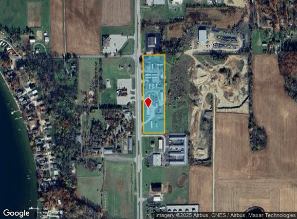  2500 N 200 W, Angola, IN Parcel Map