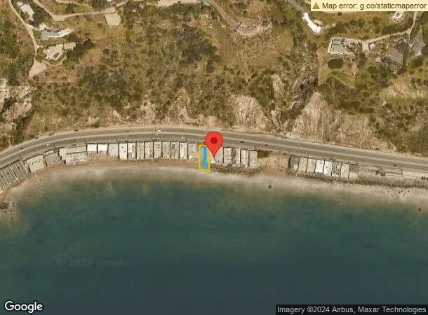  20542 Pacific Coast Hwy, Malibu, CA Parcel Map