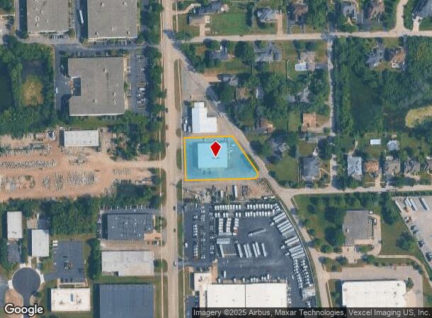  7475 S Madison St, Burr Ridge, IL Parcel Map