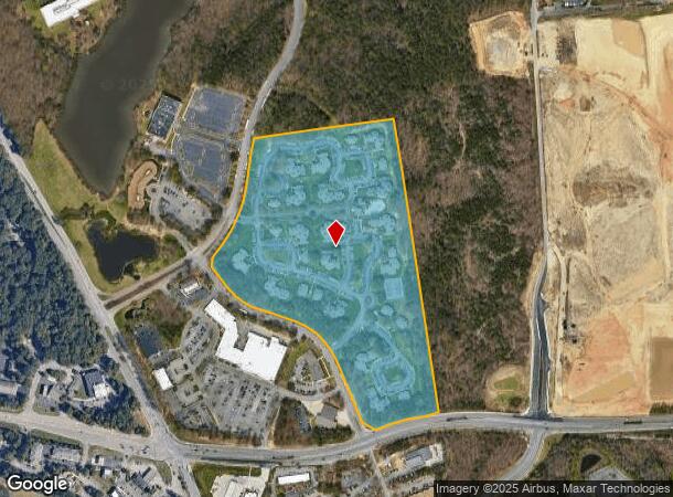  2801 Pavilion Pl, Midlothian, VA Parcel Map