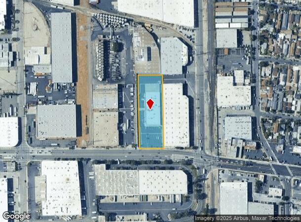  3375 E Slauson Ave, Vernon, CA Parcel Map