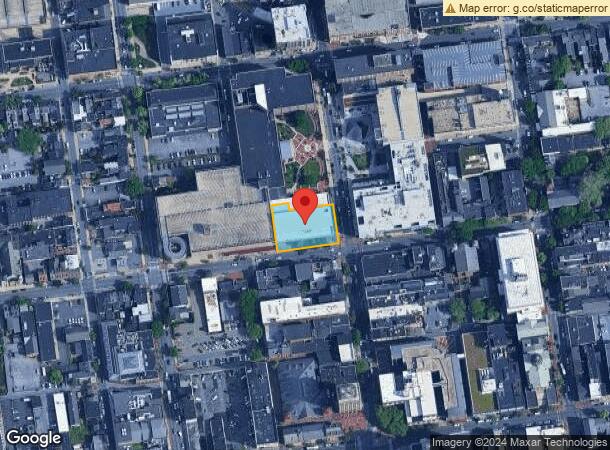  100 N Queen St, Lancaster, PA Parcel Map