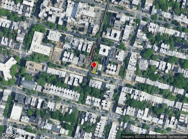  619 Park Pl, Brooklyn, NY Parcel Map