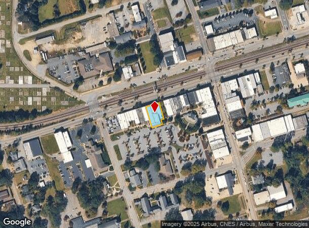  215 W Main St, Easley, SC Parcel Map