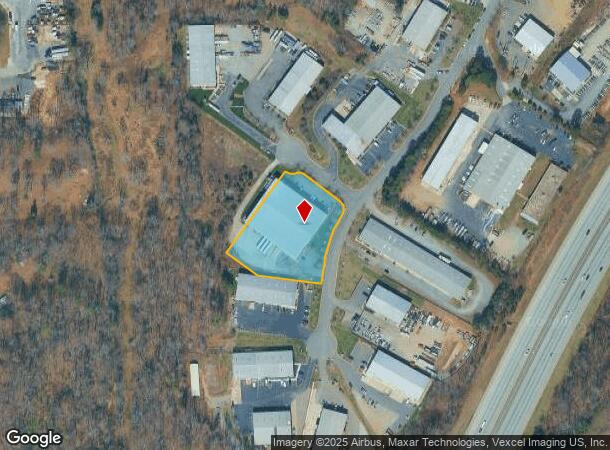  981 Biscayne Dr, Concord, NC Parcel Map