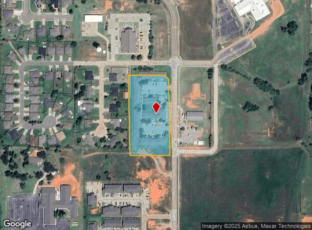  1431 N Main, Blanchard, OK Parcel Map