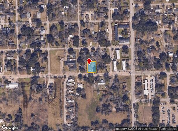  1312 W Adoue St, Alvin, TX Parcel Map