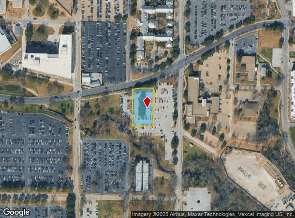  1000 S Pecan St, Arlington, TX Parcel Map