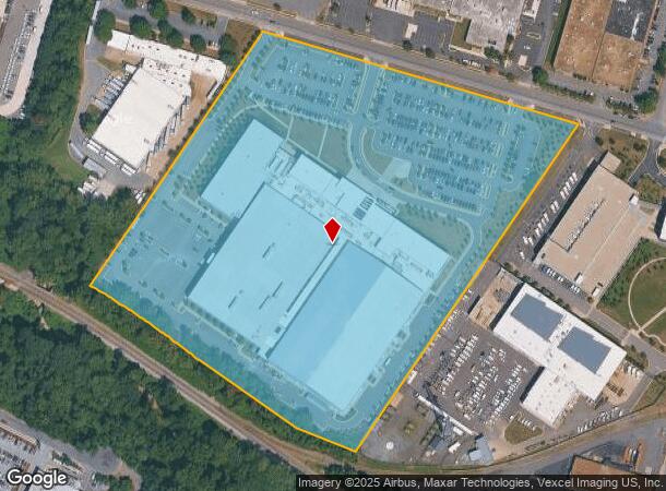 6805 Industrial Rd, Springfield, VA Parcel Map