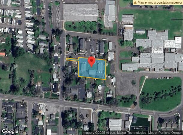  704 N Broadway St, Estacada, OR Parcel Map