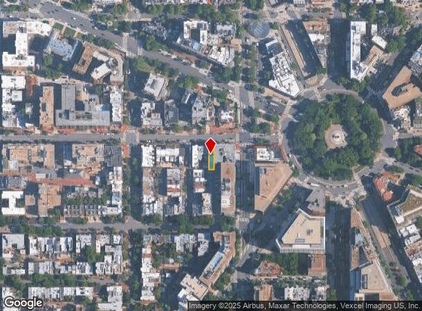 2010 P St Nw, Washington, DC Parcel Map