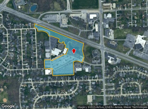 3000 E Coliseum Blvd, Fort Wayne, IN Parcel Map