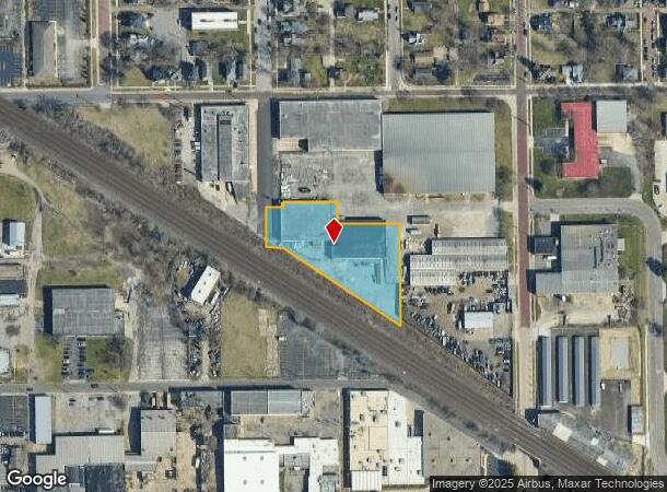  722 Carroll St, South Bend, IN Parcel Map