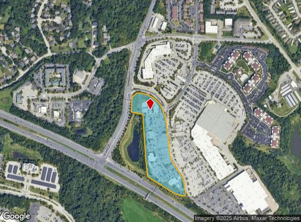 8210 Gateway Overlook Dr, Elkridge, MD Parcel Map