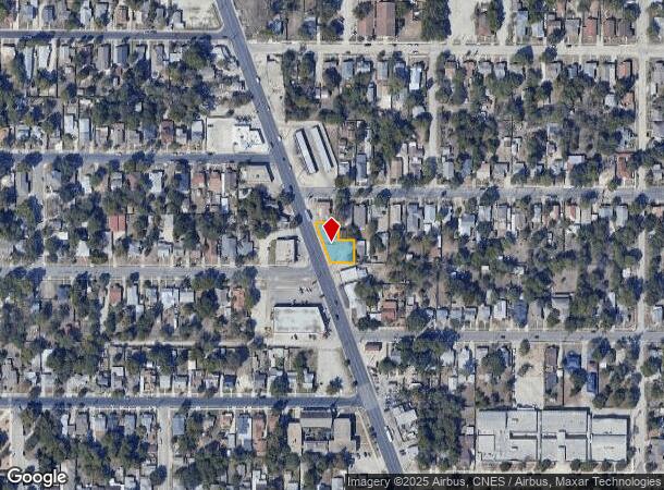  5914 S Flores St, San Antonio, TX Parcel Map